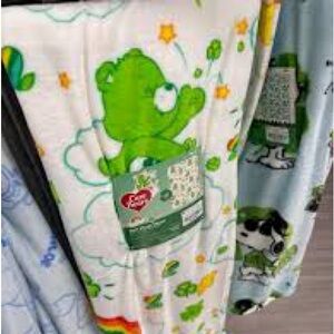 Care Bear St. Patrick’s good luck bear blanket